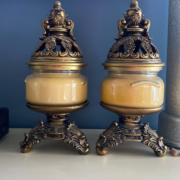 Other - Candle holder with top cover